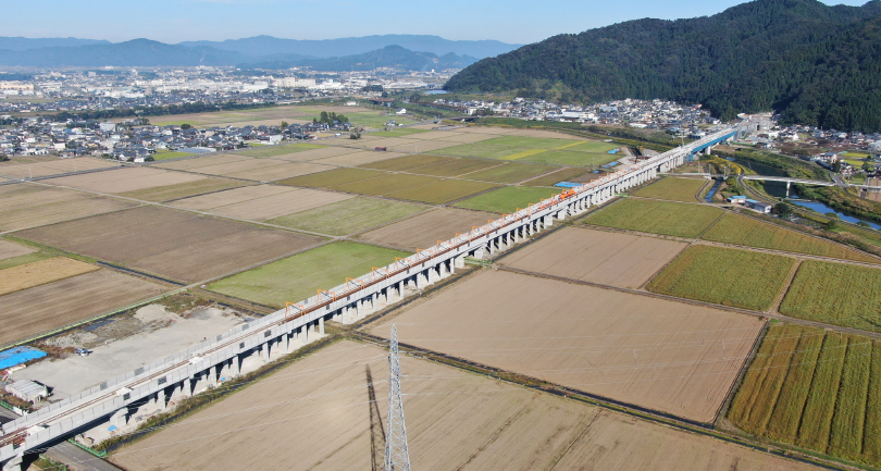 Hokuriku Shinkansen Awara-Tsuruga rail welding work (2019-2022)